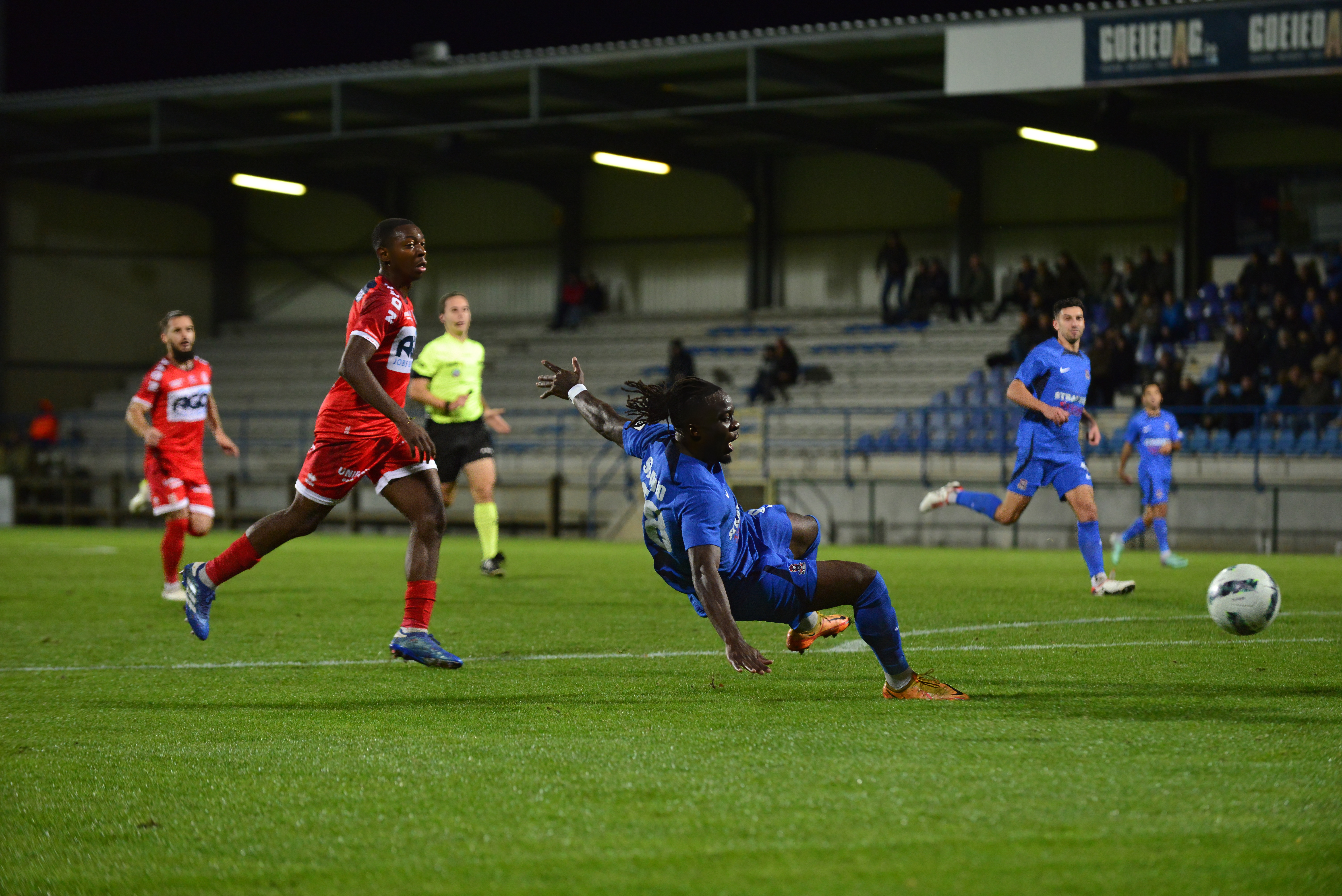 Fotoreportage FC Dender - KV Kortrijk, 1-1 (3-4)
