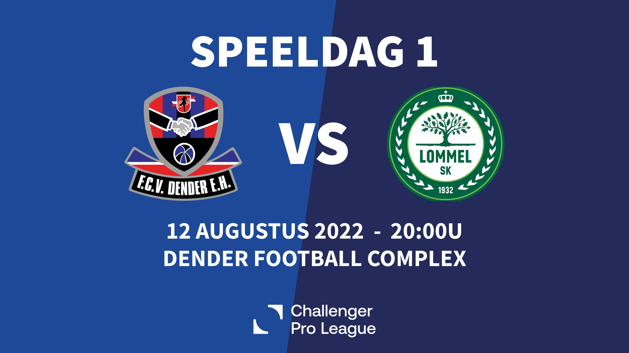 Vrijdag trapt FC Dender de competitie op gang.