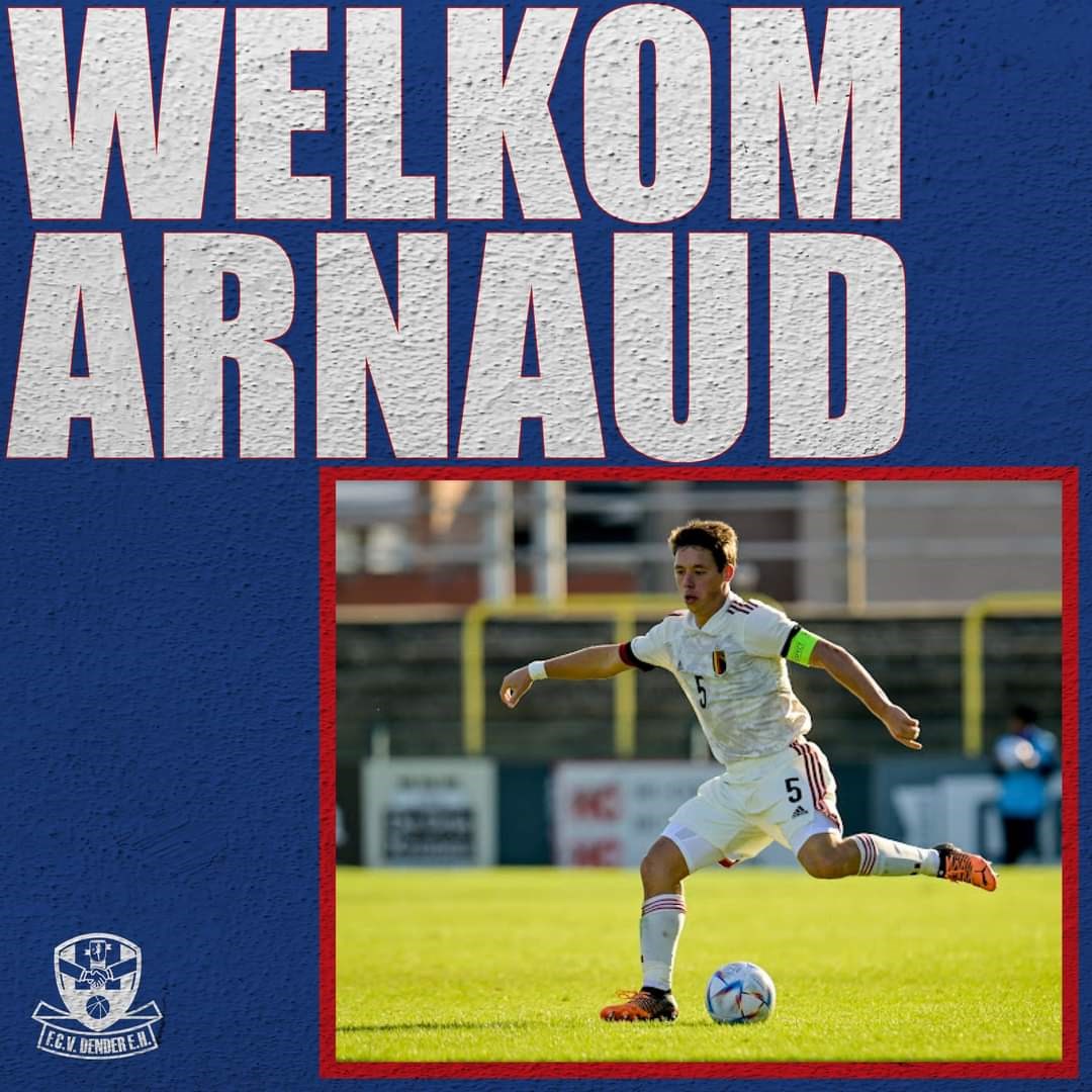 Arnaud Dony, nieuwe flankverdediger voor FC Dender.