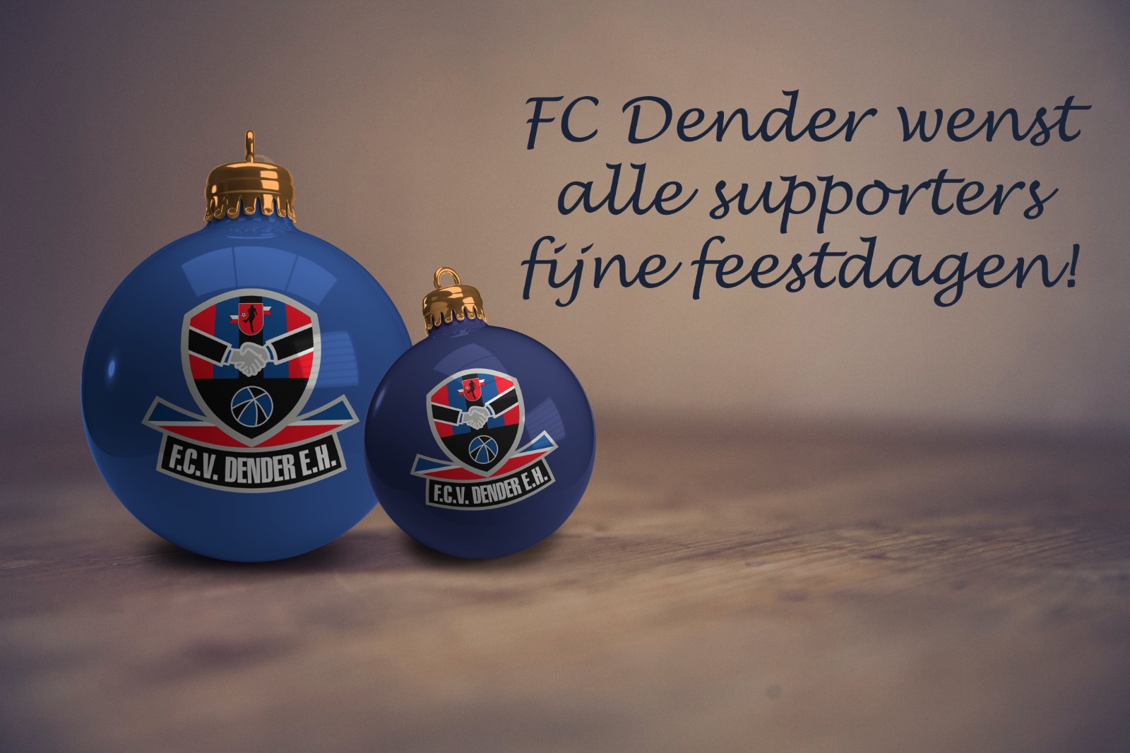 Prettige feestdagen!