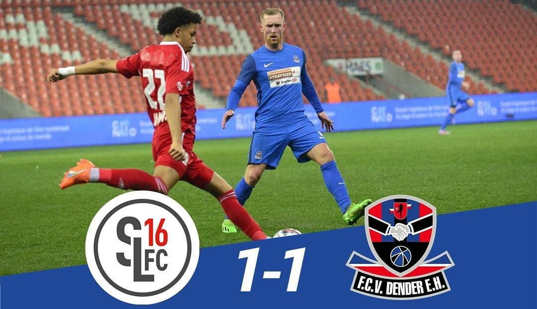 SL 16 FC - FC Dender, 1-1. Genekt in de allerlaatste seconde!