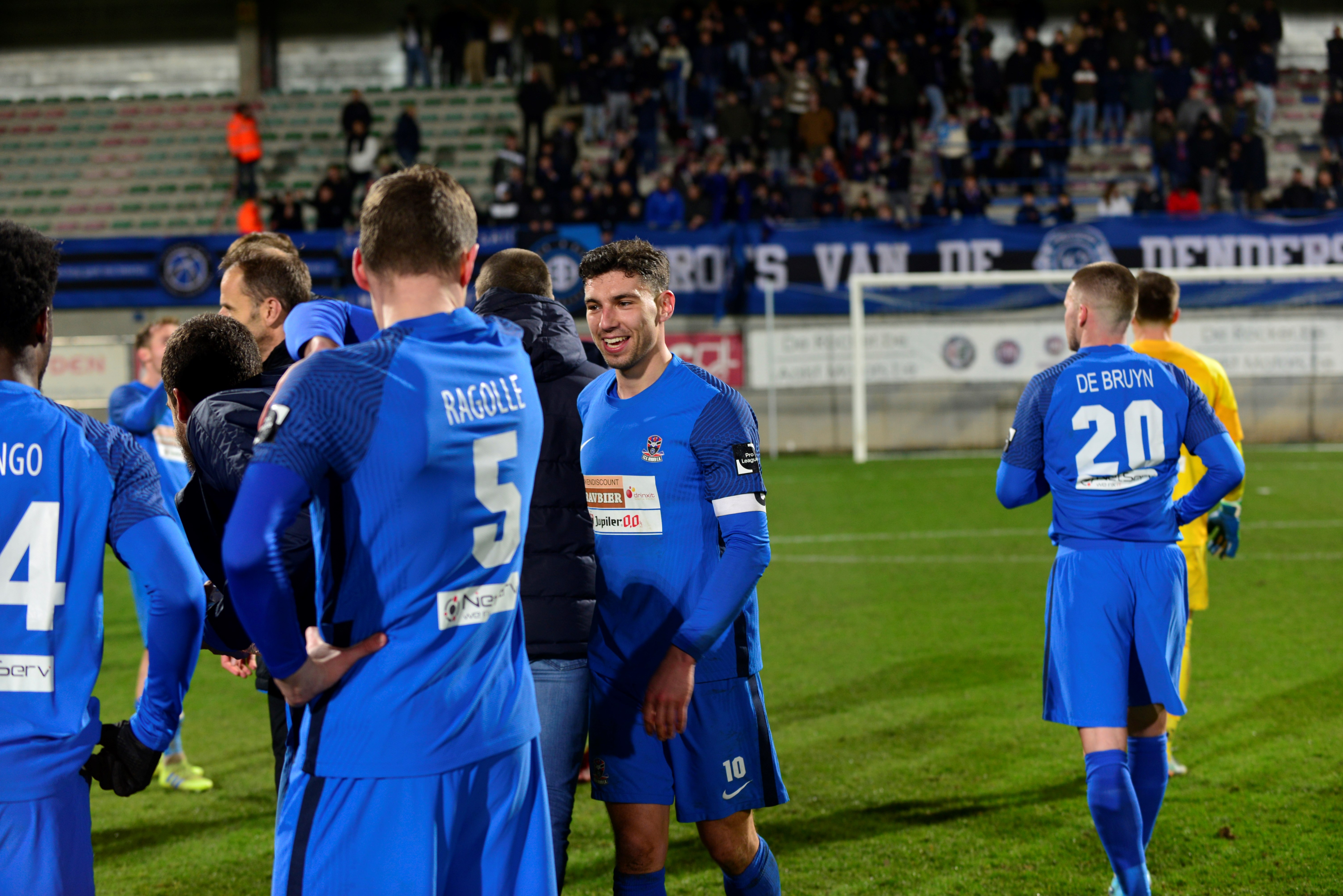 Fotoreportage FC Dender - RE Virton, PO, 2-1.