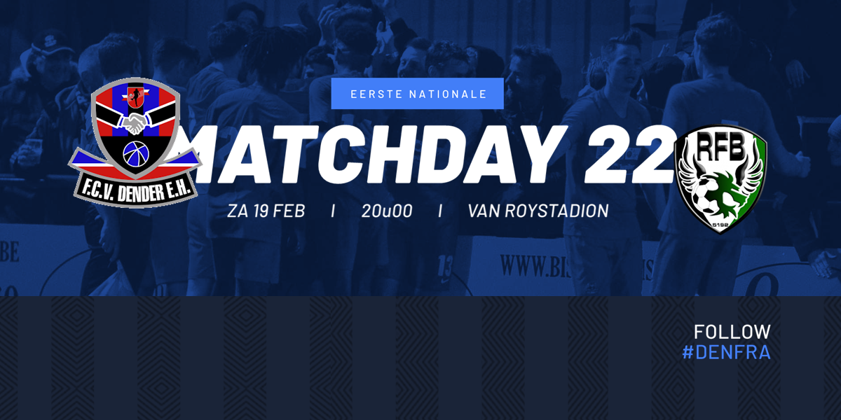 Voorbeschouwing FC Dender - Francs Borains, 19 februari om 20u.