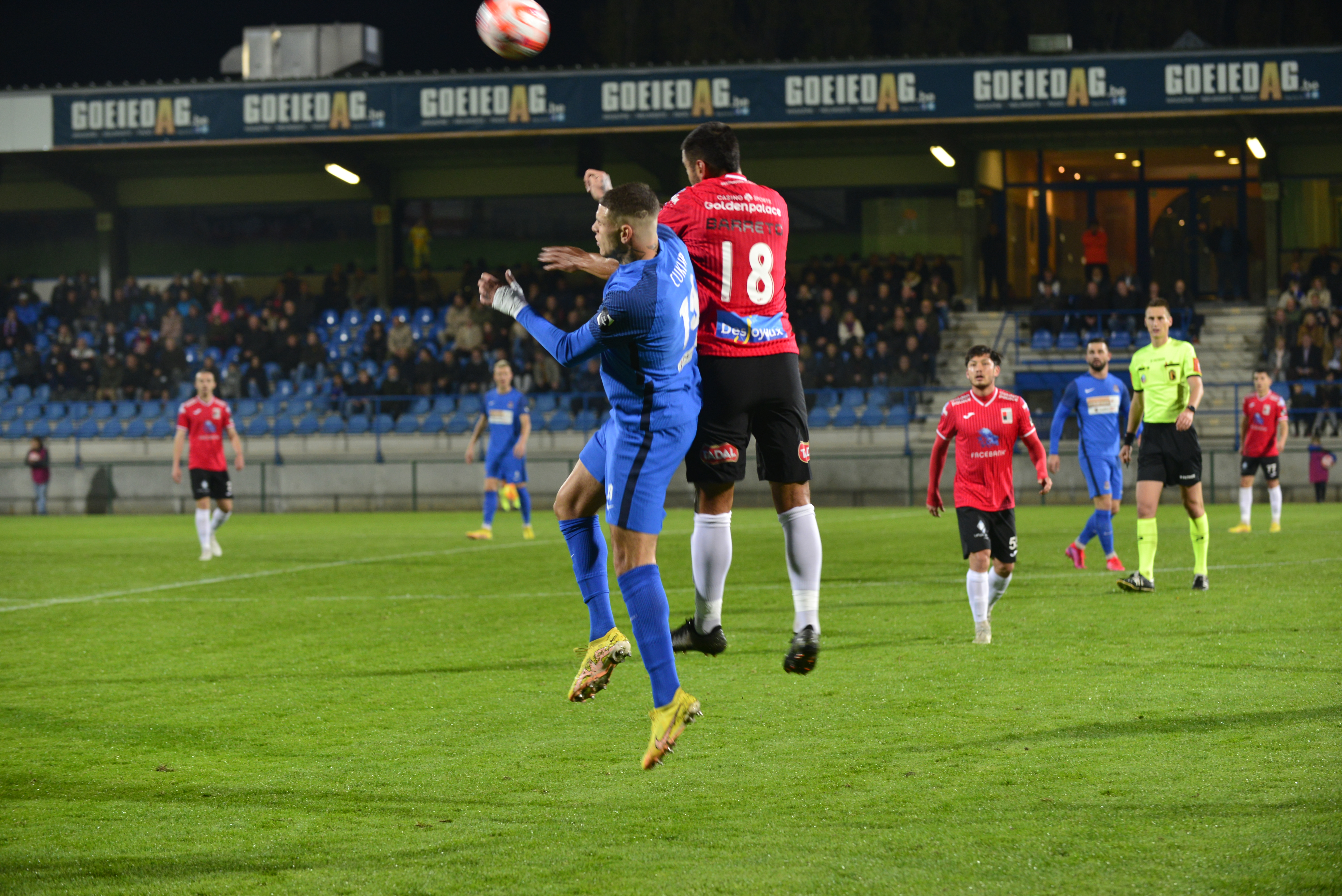 Fotoreportage FC Dender - RWDM, 0-1.