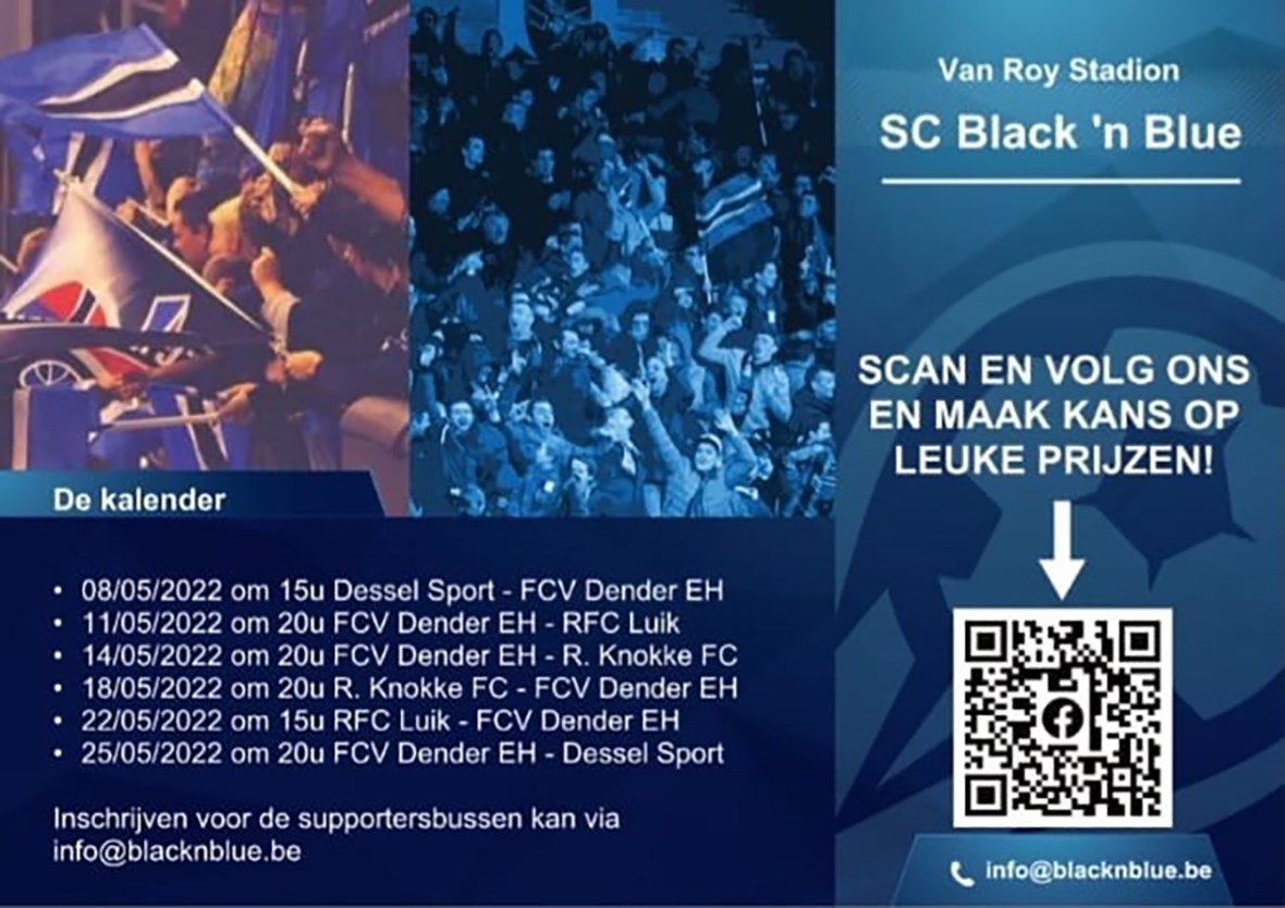 Ga zondag mee met de supportersbus naar Dessel Sport.