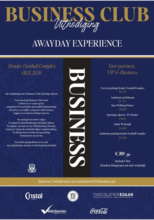 FCD Business Club: Sporting Lokeren Away