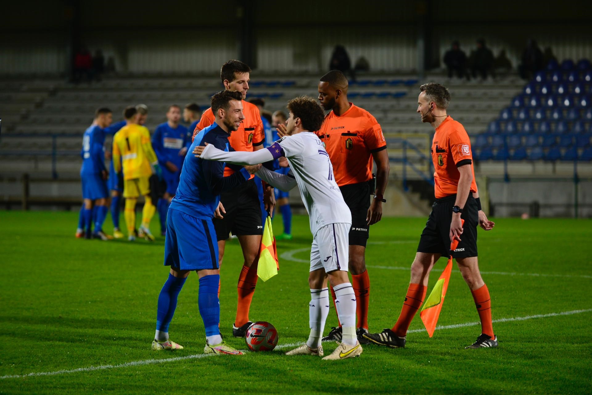 FC Dender - RSCA Futures, 2-1. FC blijft bevestigen.