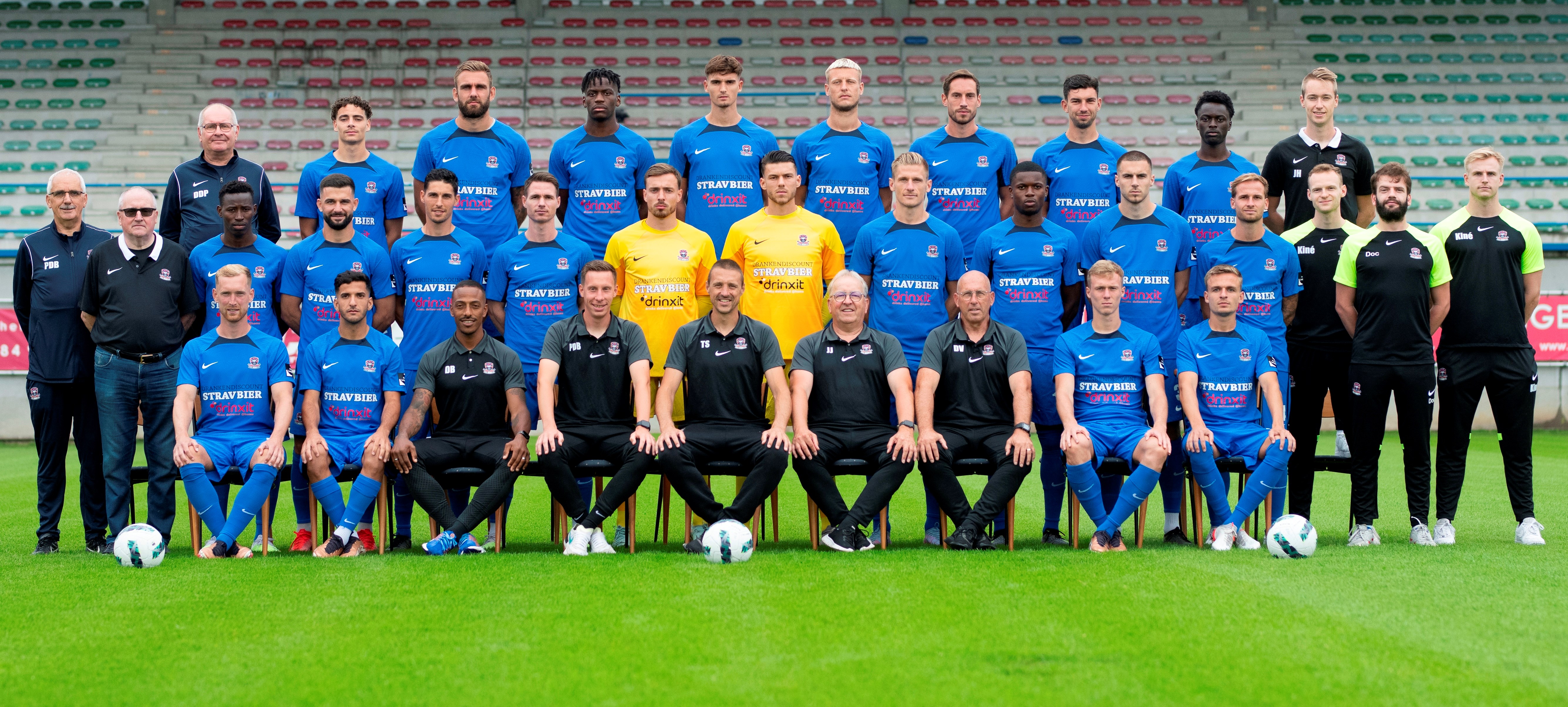 Samen op de foto...