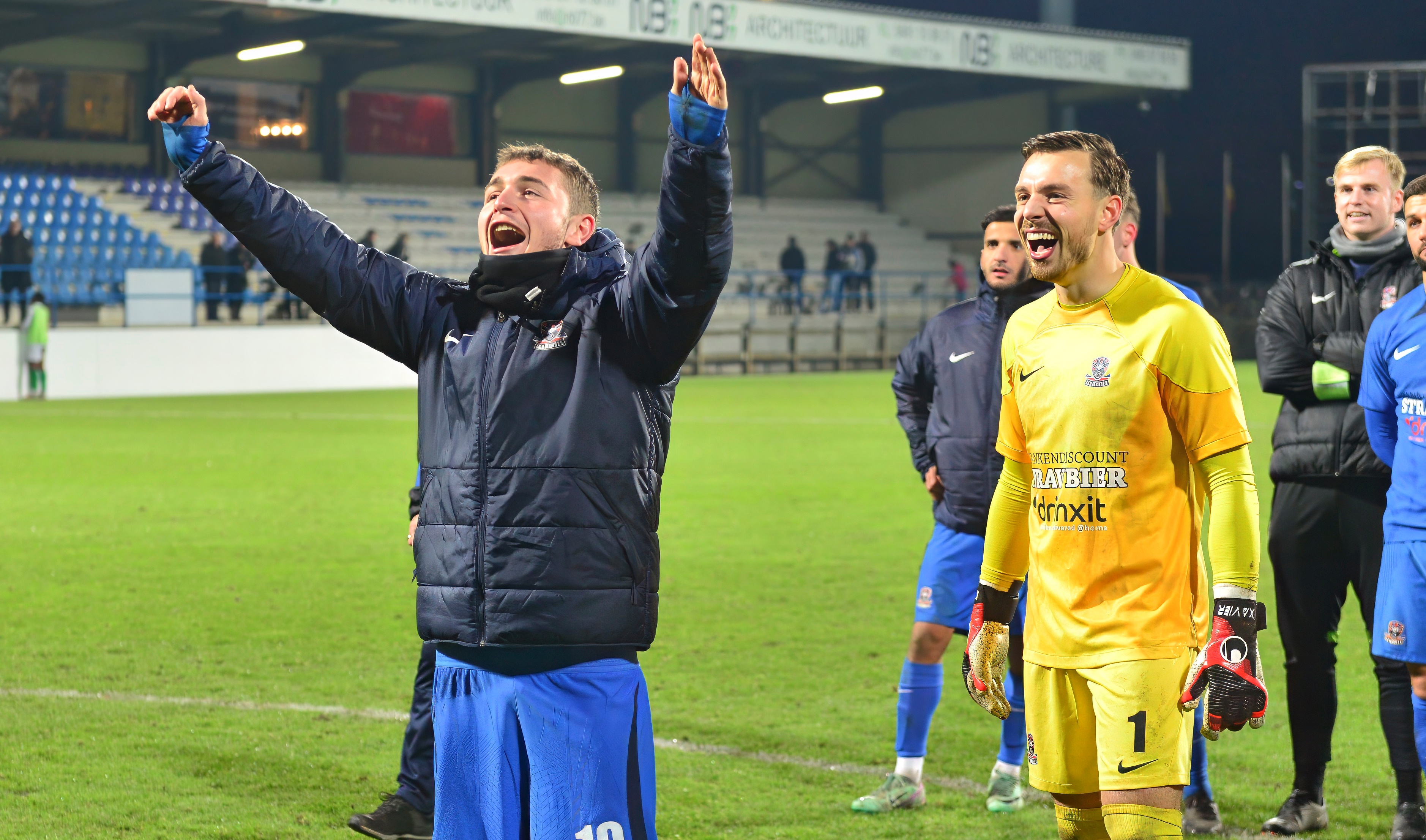 Fotoreportage FC Dender - Fr. Borains, 2-0