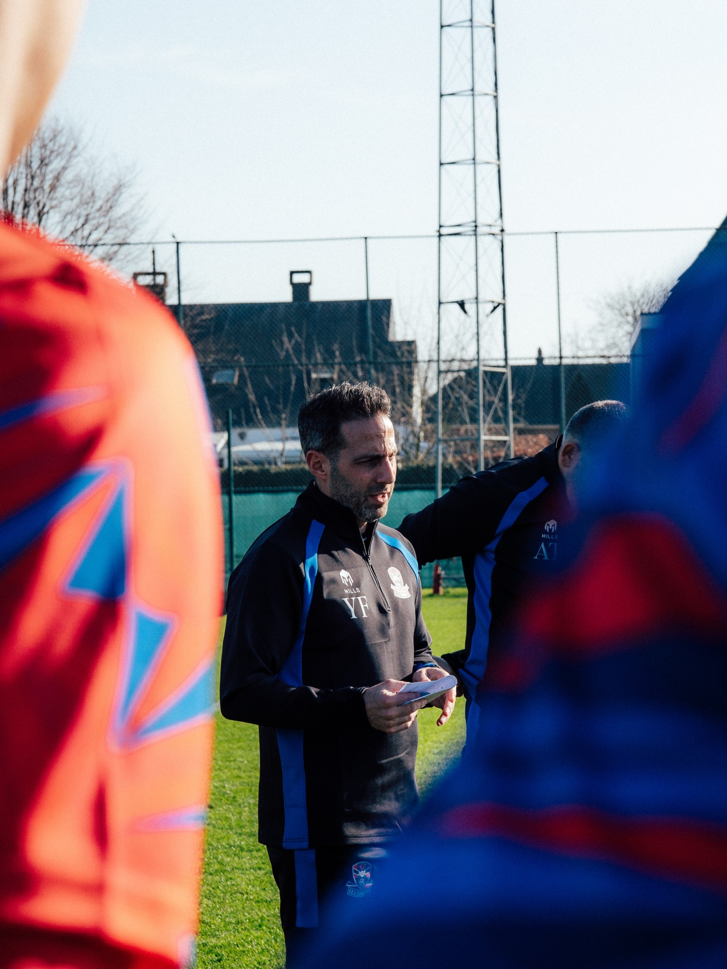 Eerste dag van onze nieuwe coach!