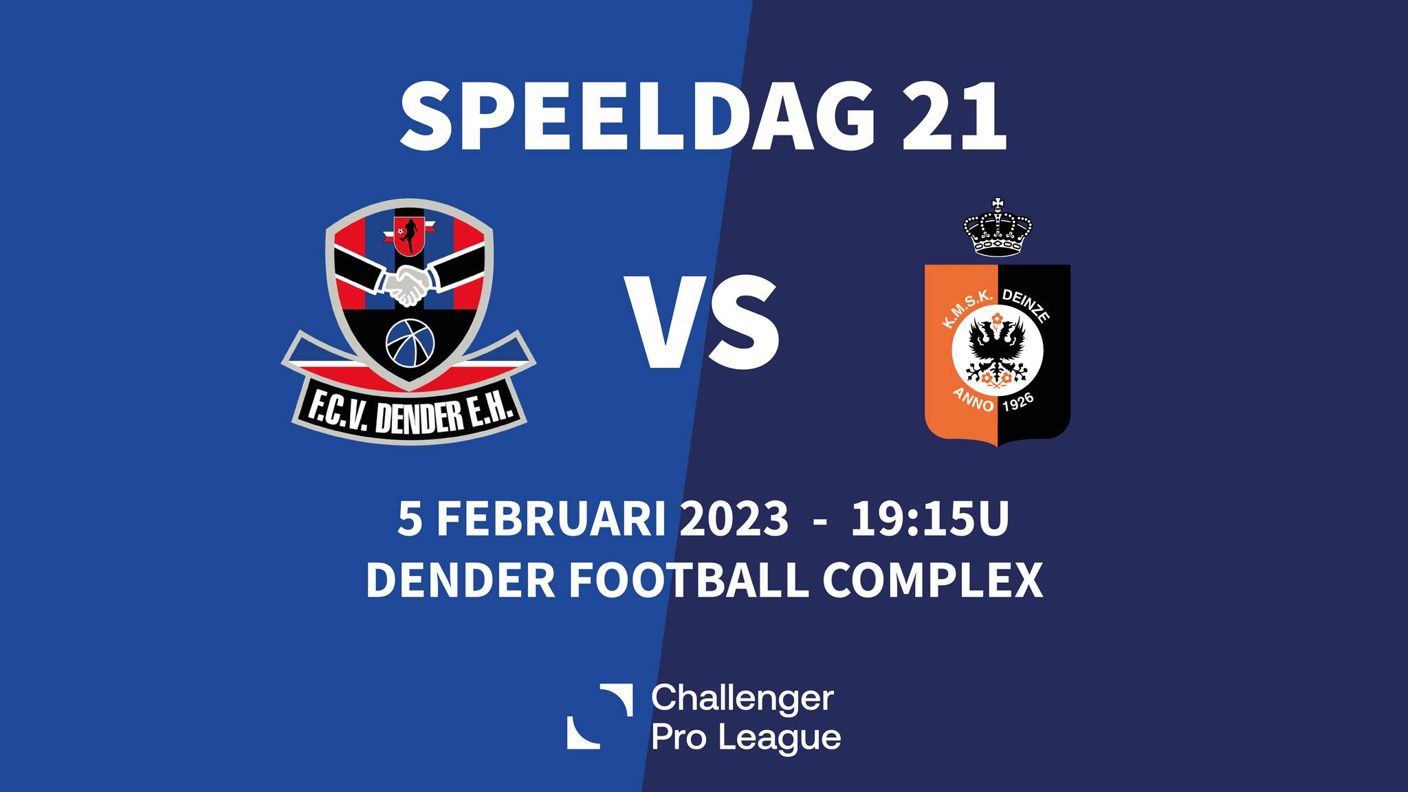 Voorverkoop FC D - SK Deinze.