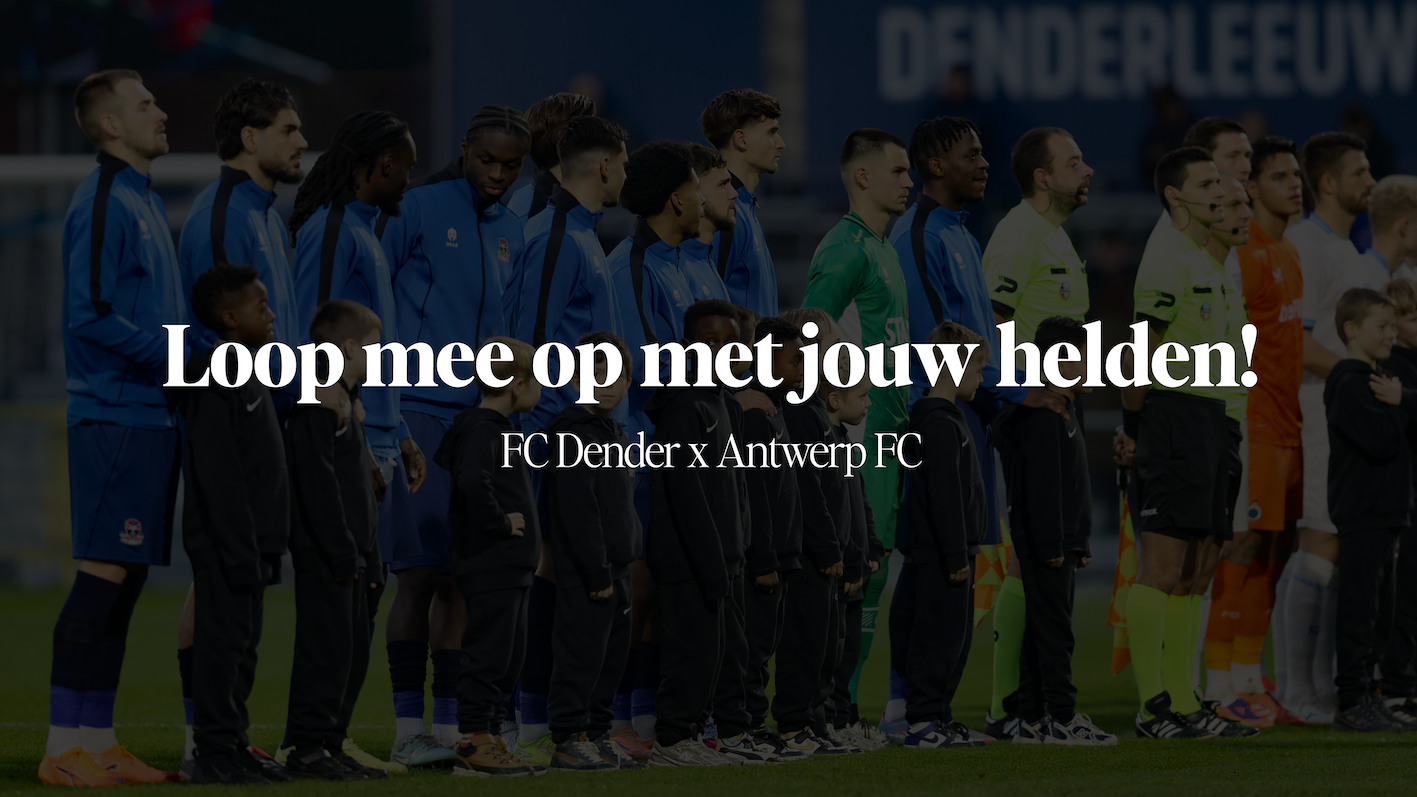 Loop mee op met jouw helden!