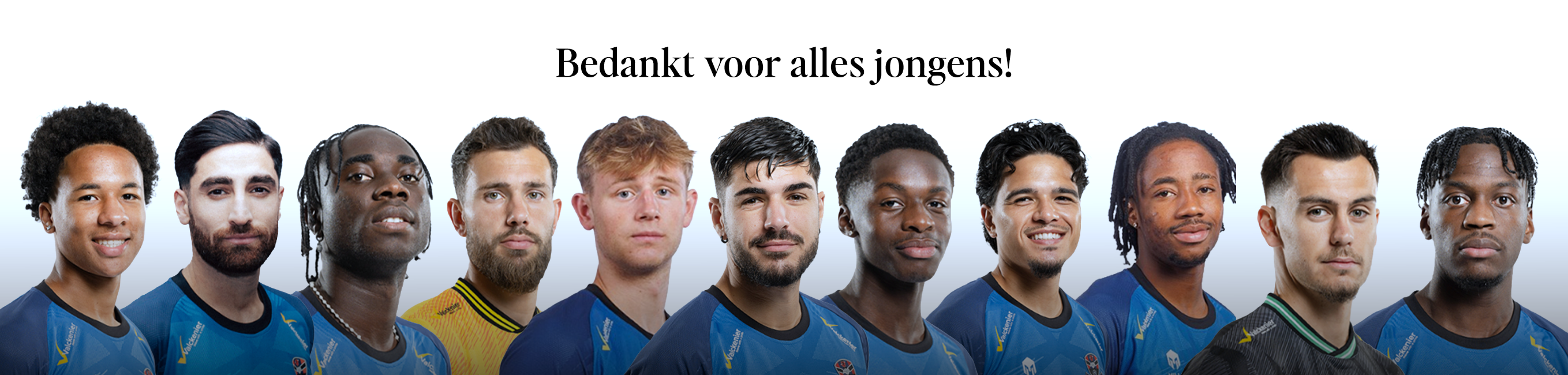 Dankjewel, jongens