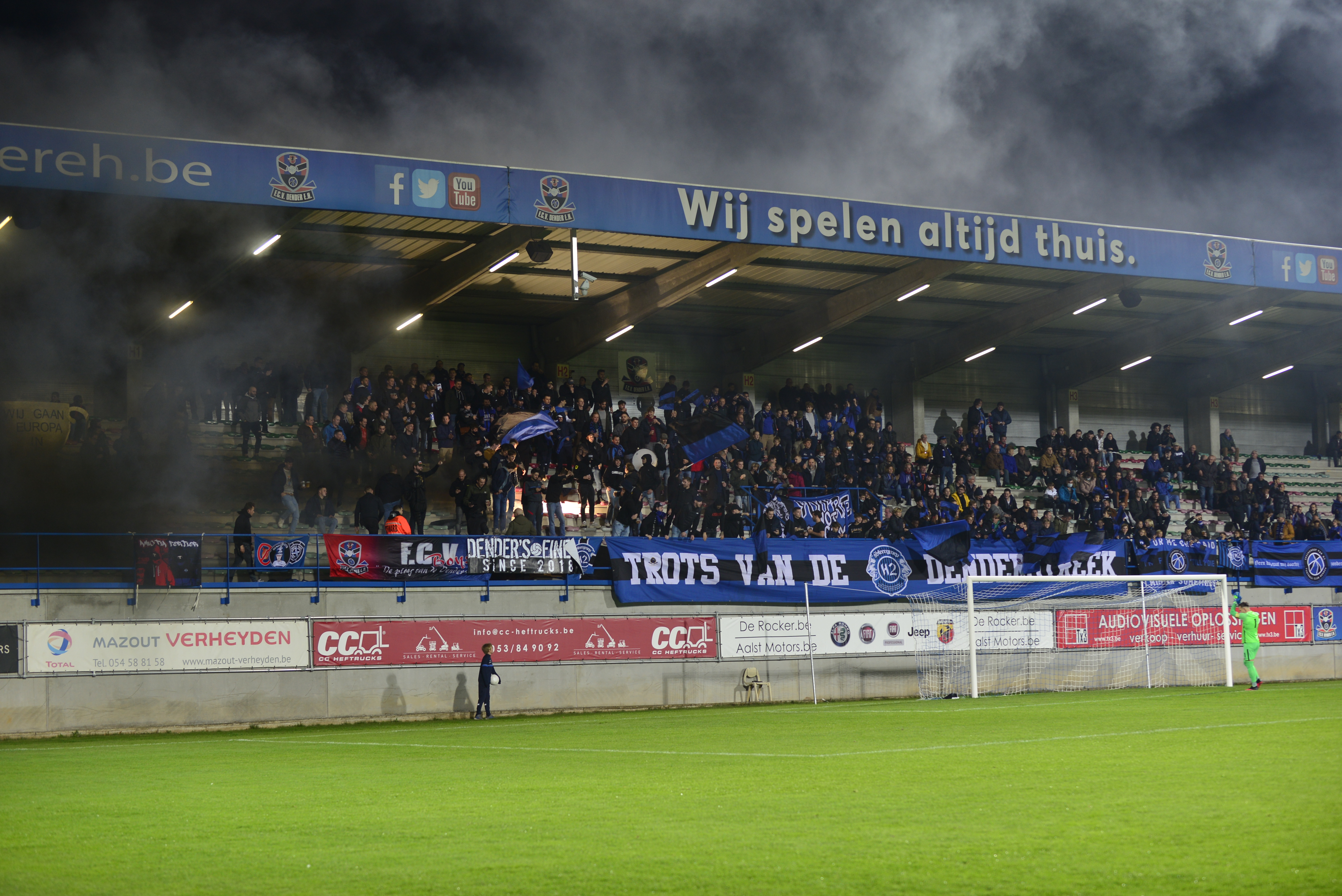 Fotoreportage FC Dender - KAS Eupen, 0-1.