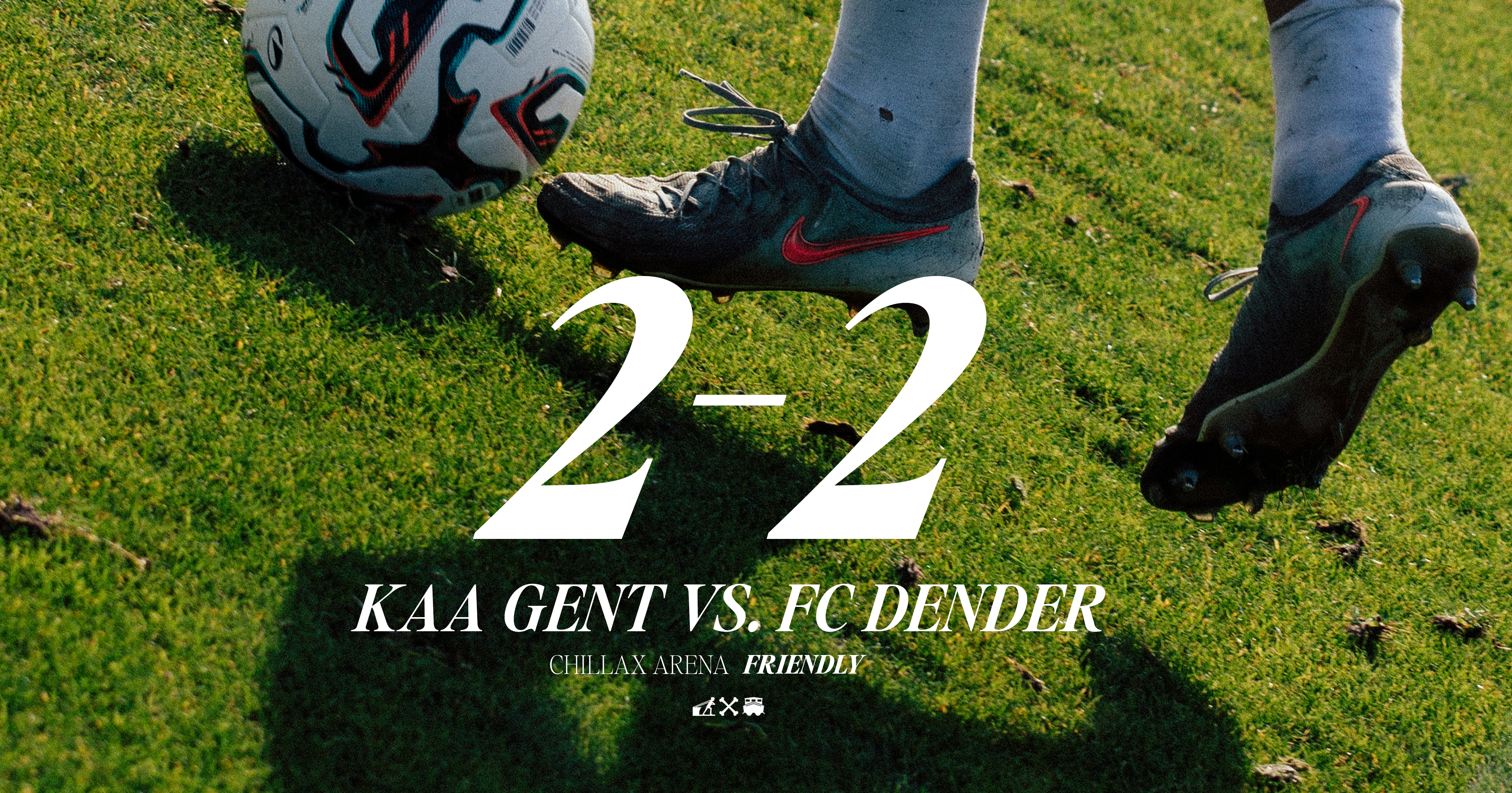 Matchverslag: KAA Gent – FCV Dender EH (2-2)