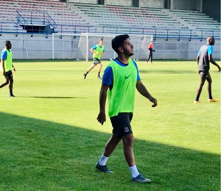 Iedereen present op de eerste trainingen.