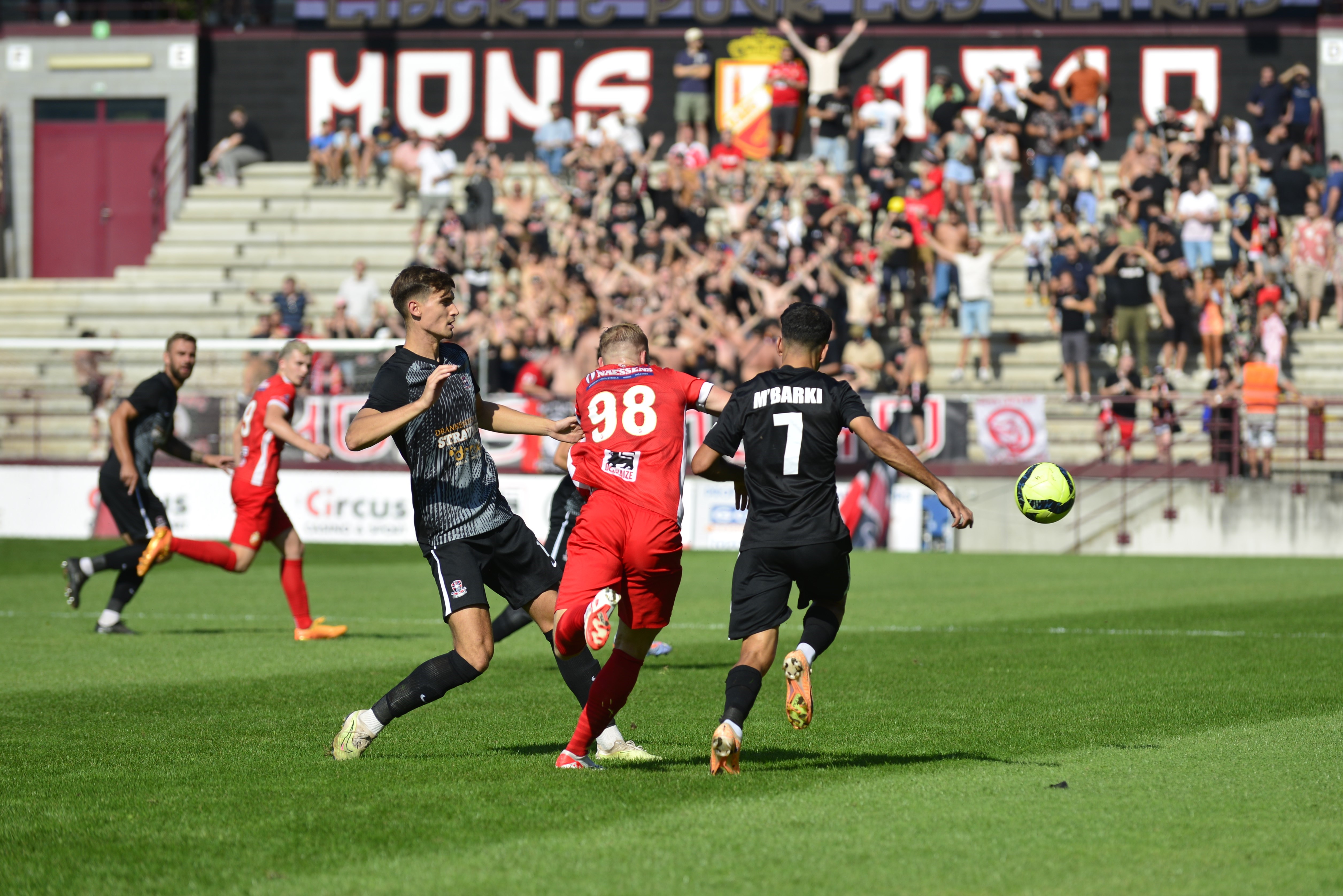 Fotoreportage RAEC Bergen - FC Dender, 0 - 1.
