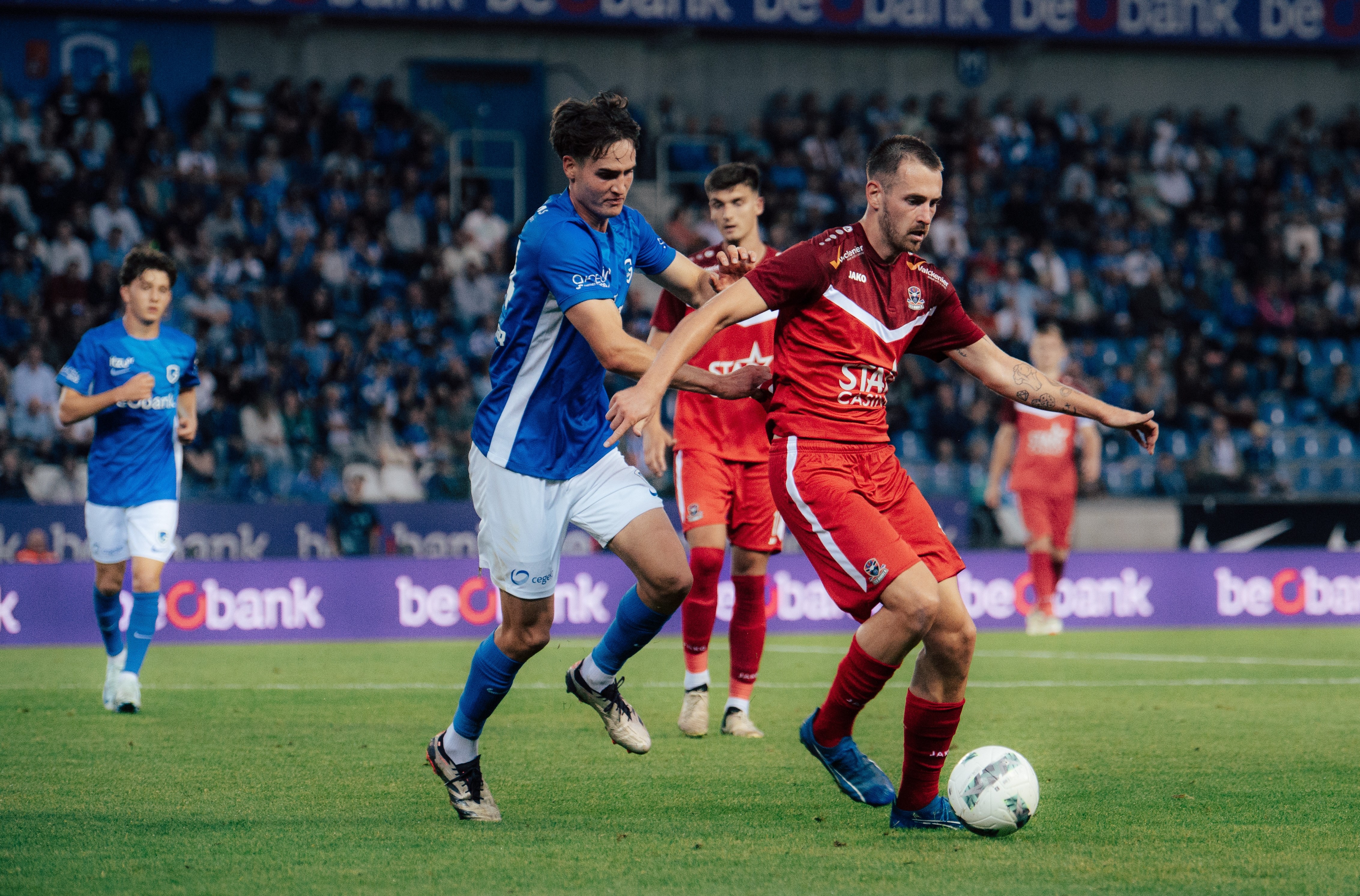 KRC Genk - FC Dender, 4-0. Oppermachtige leider