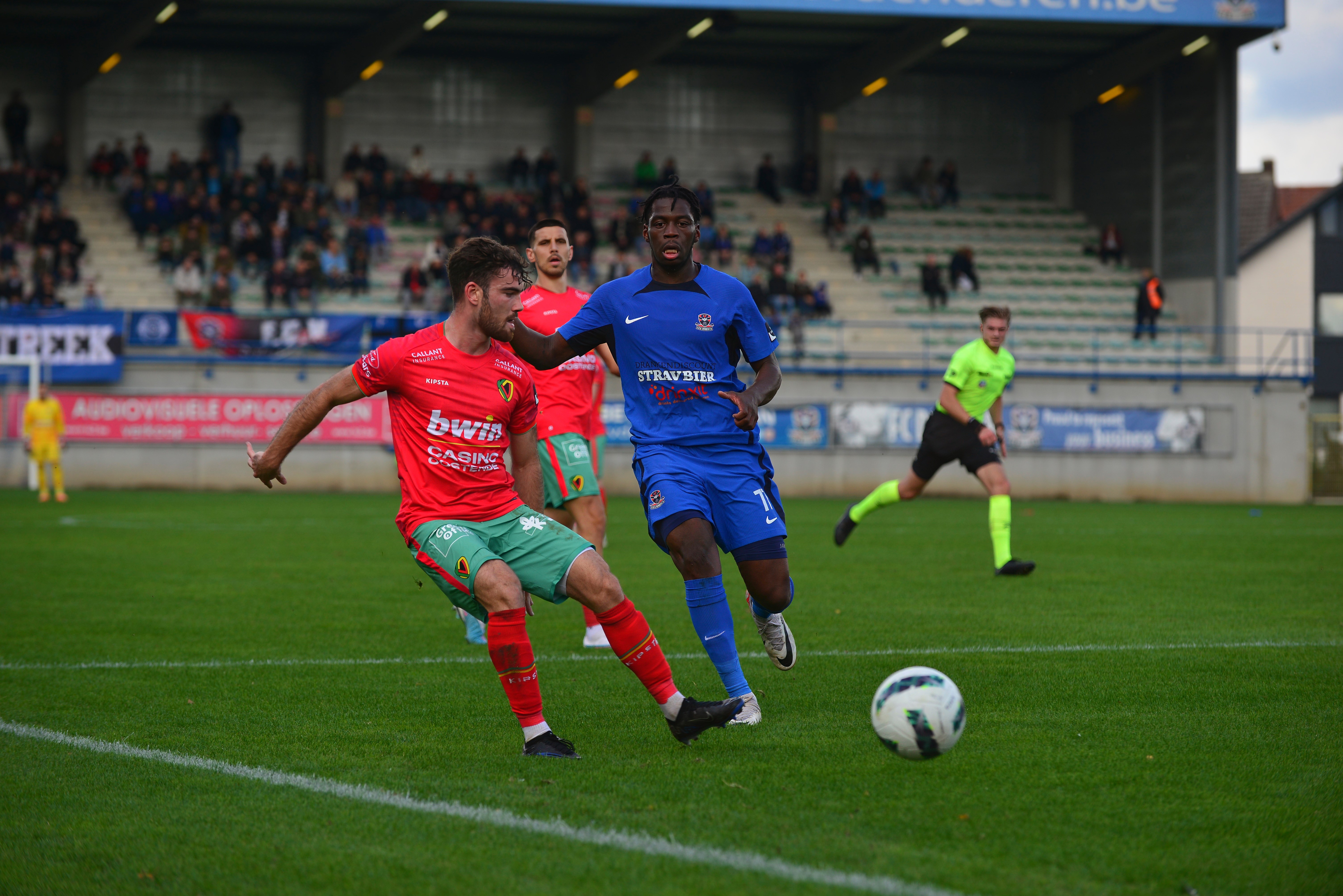 Fotoreportage FC Dender - KV Oostende, 1-1.