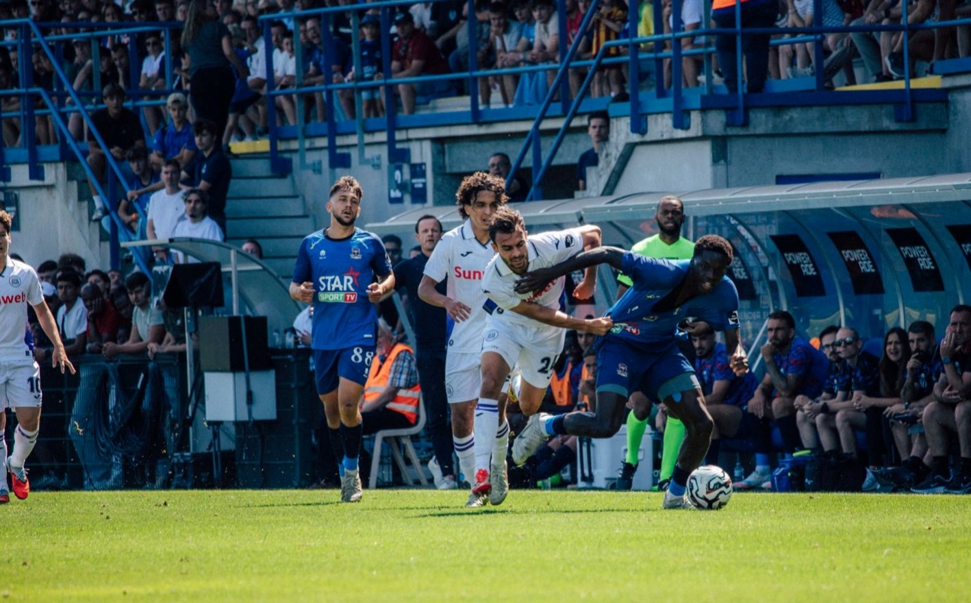 FC Dender - RSC Anderlecht, 0-2. Breken op het einde