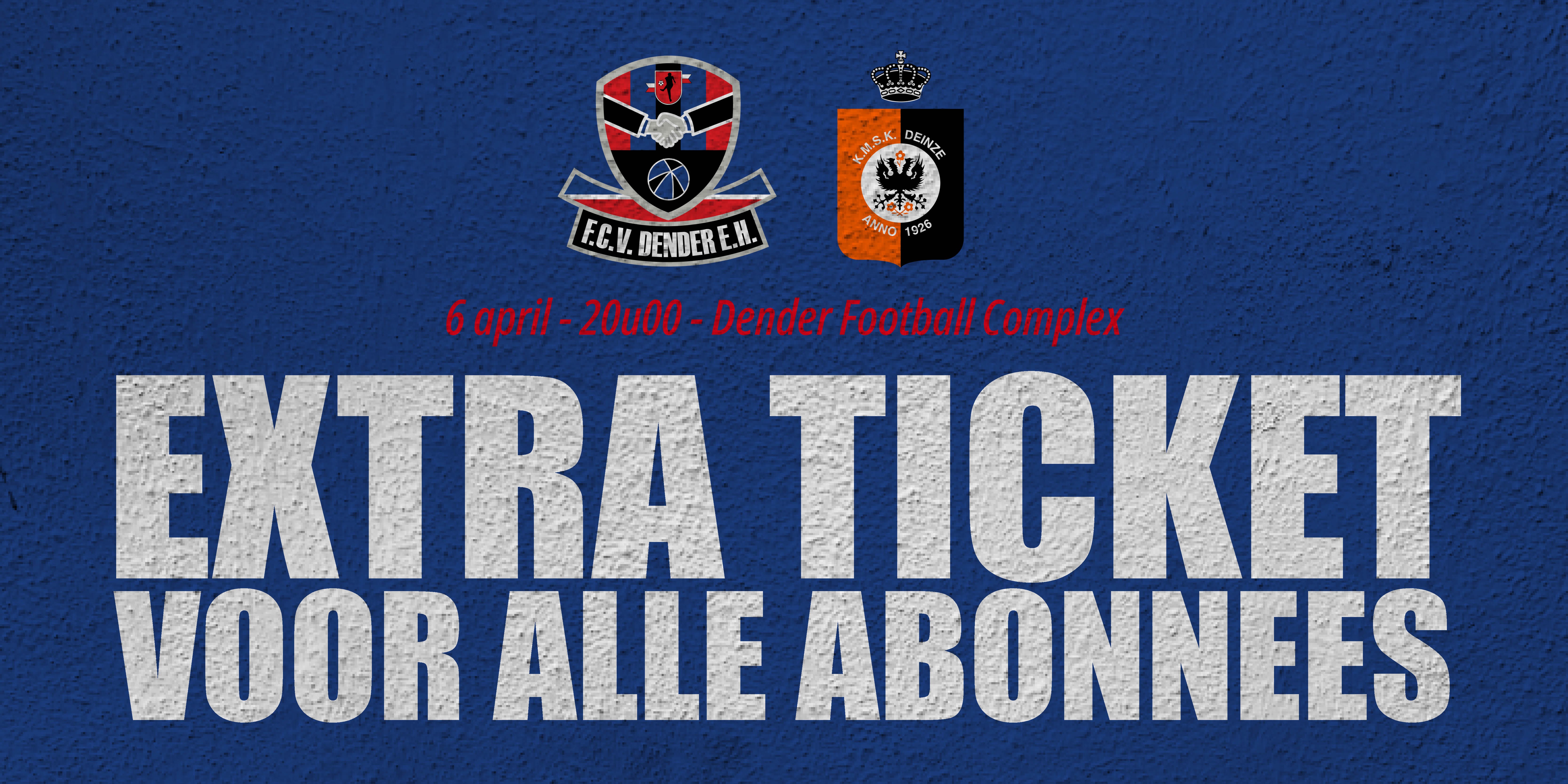 FC Dender - SK Deinze, zaterdag 6 april 2024 20u