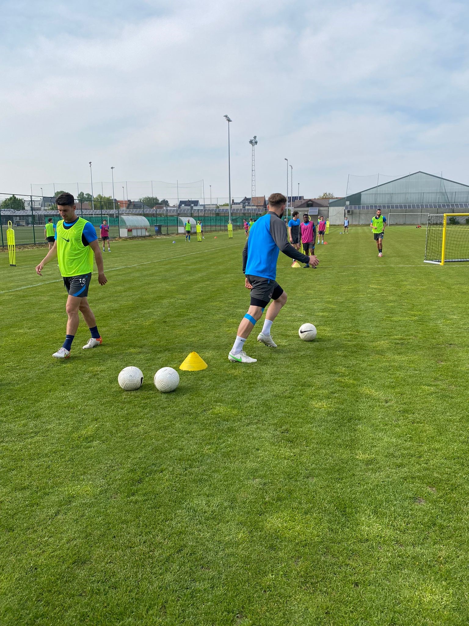 Selectie voor de wedstrijd tegen Mandel United.