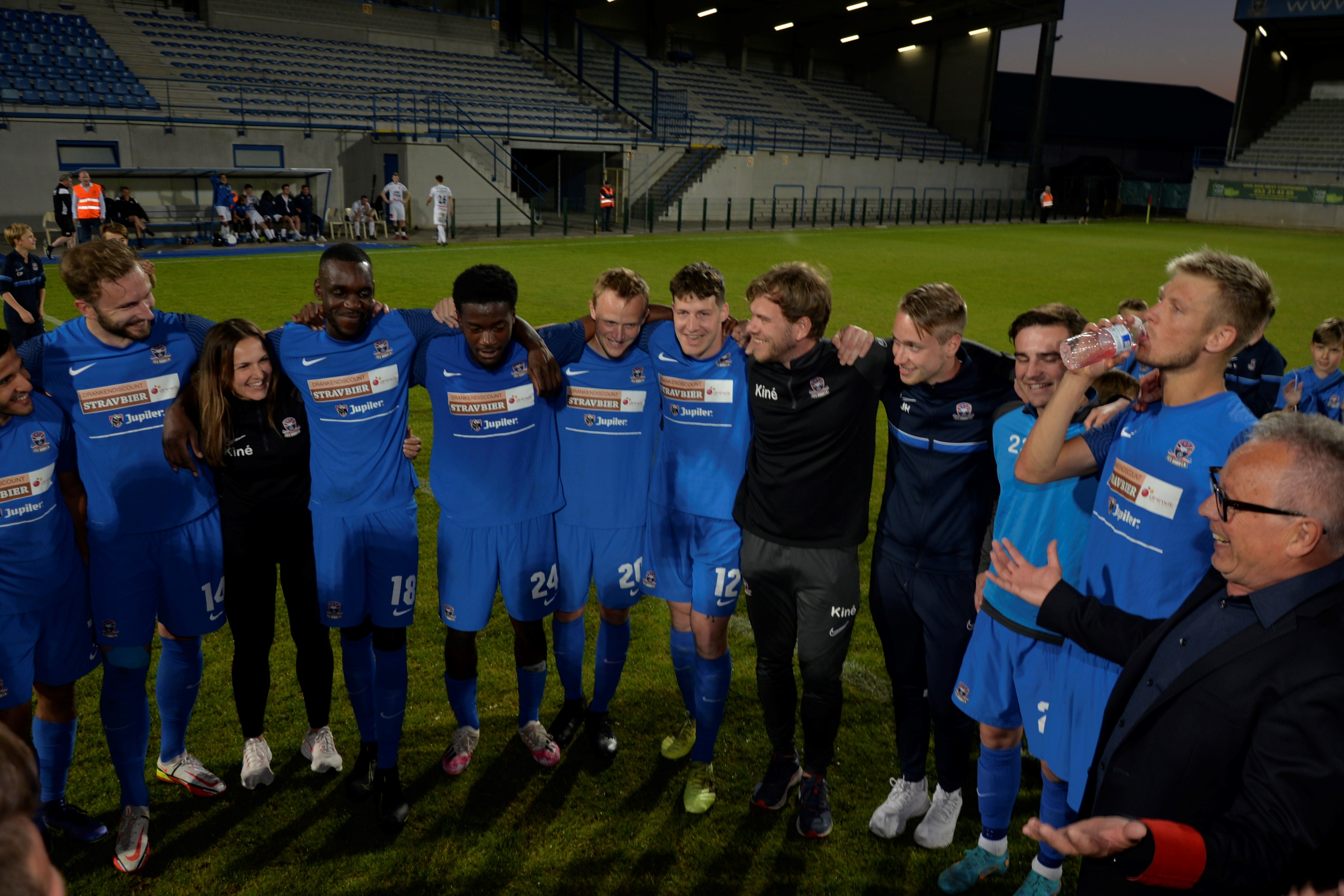 Selectie voor de uitwedstrijd tegen FC Luik, zondag 22 mei, 15u.