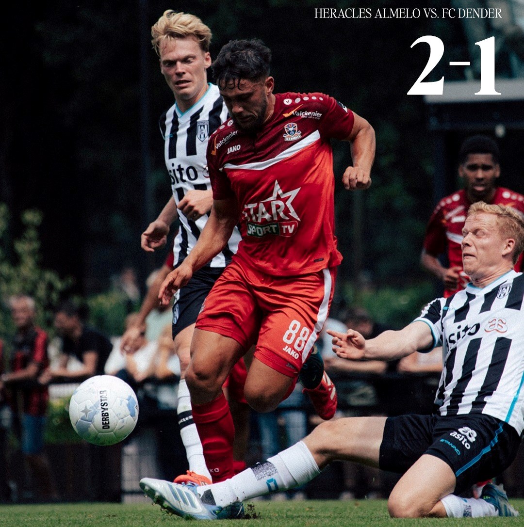 Oefenwedstrijd: Heracles Almelo - FC Dender, 2-1