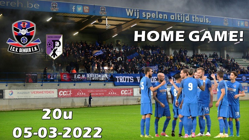 Zaterdag, 5 maart, topper tegen Patro Eisden Maasmechelen.