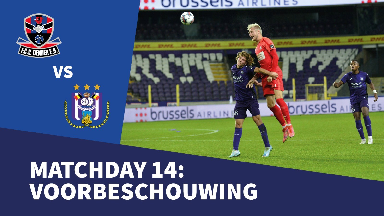Voorbeschouwing FC Dender - RSCA Futures.