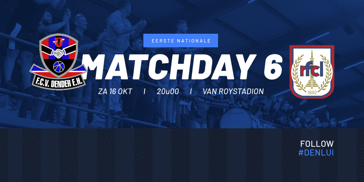 FC Dender - FC Luik, zaterdag 16 oktober 2021.