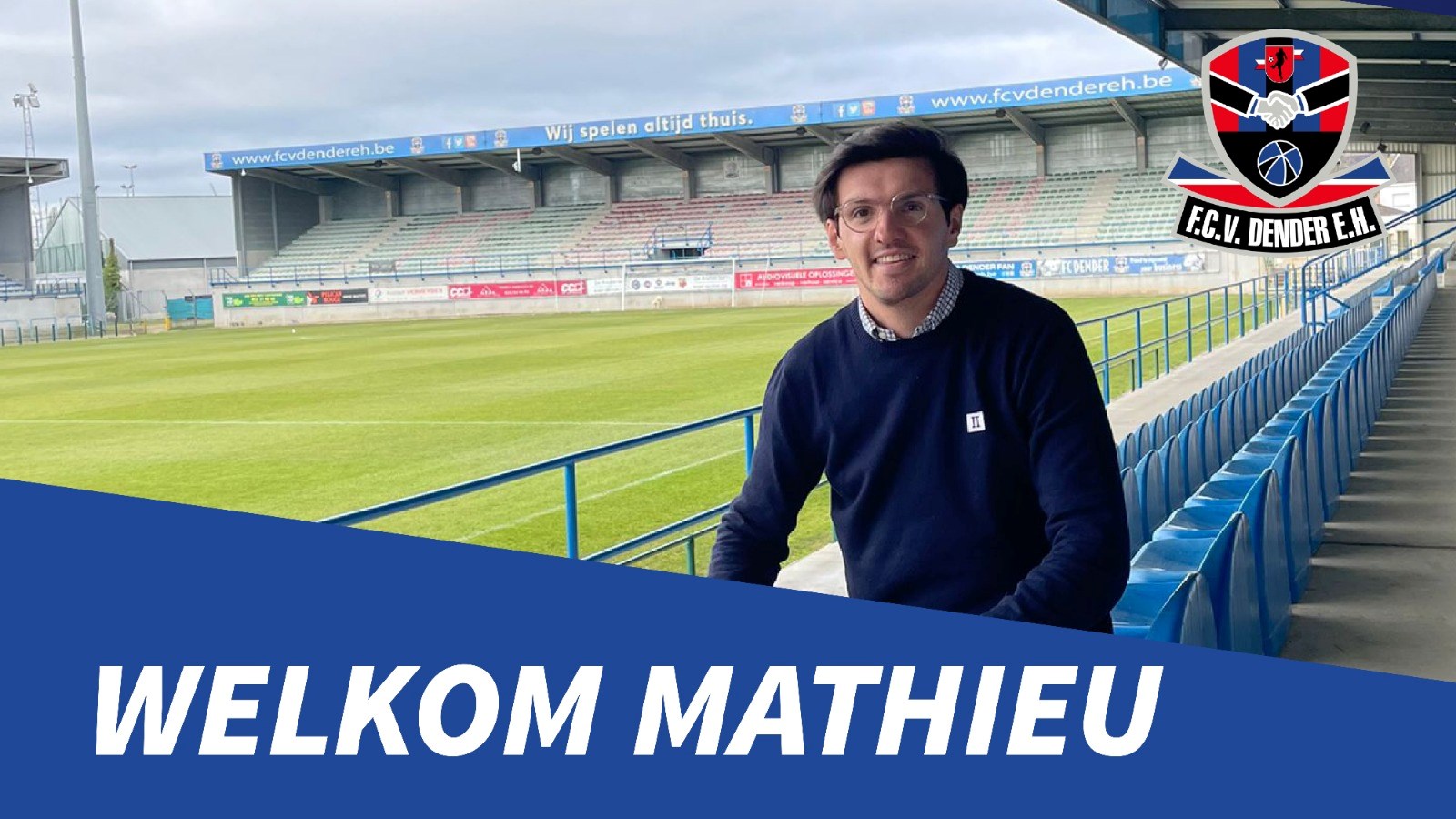 Mathieu Lootens, de nieuwe operationeel verantwoordelijke van FC D.