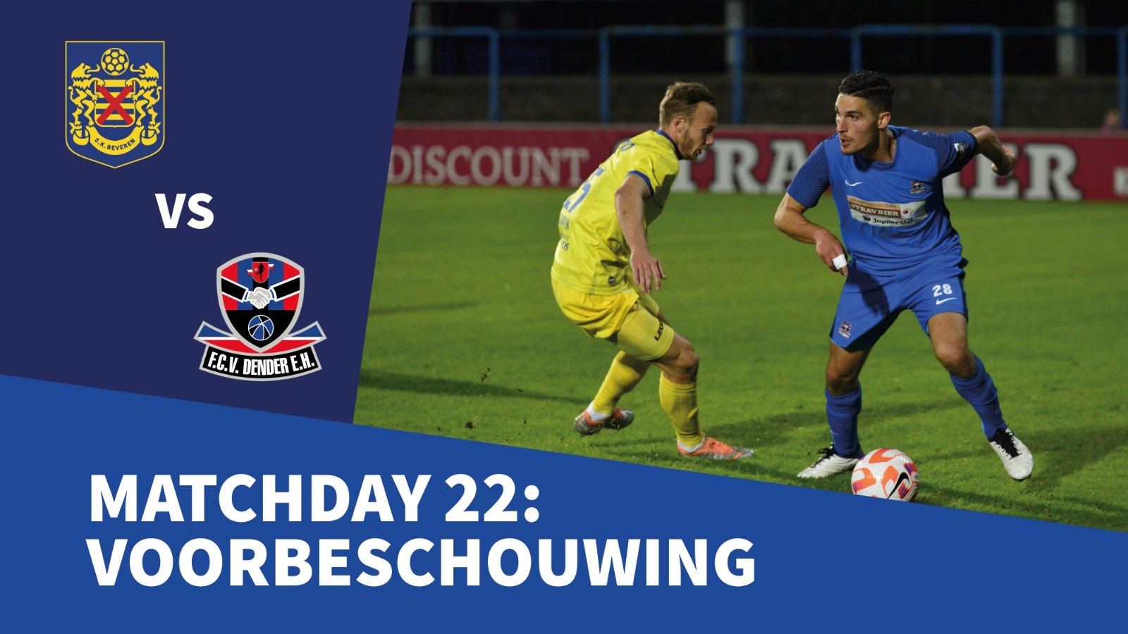 Voorbeschouwing SK Beveren - FC Dender, 11 februari 2023, om 16u.