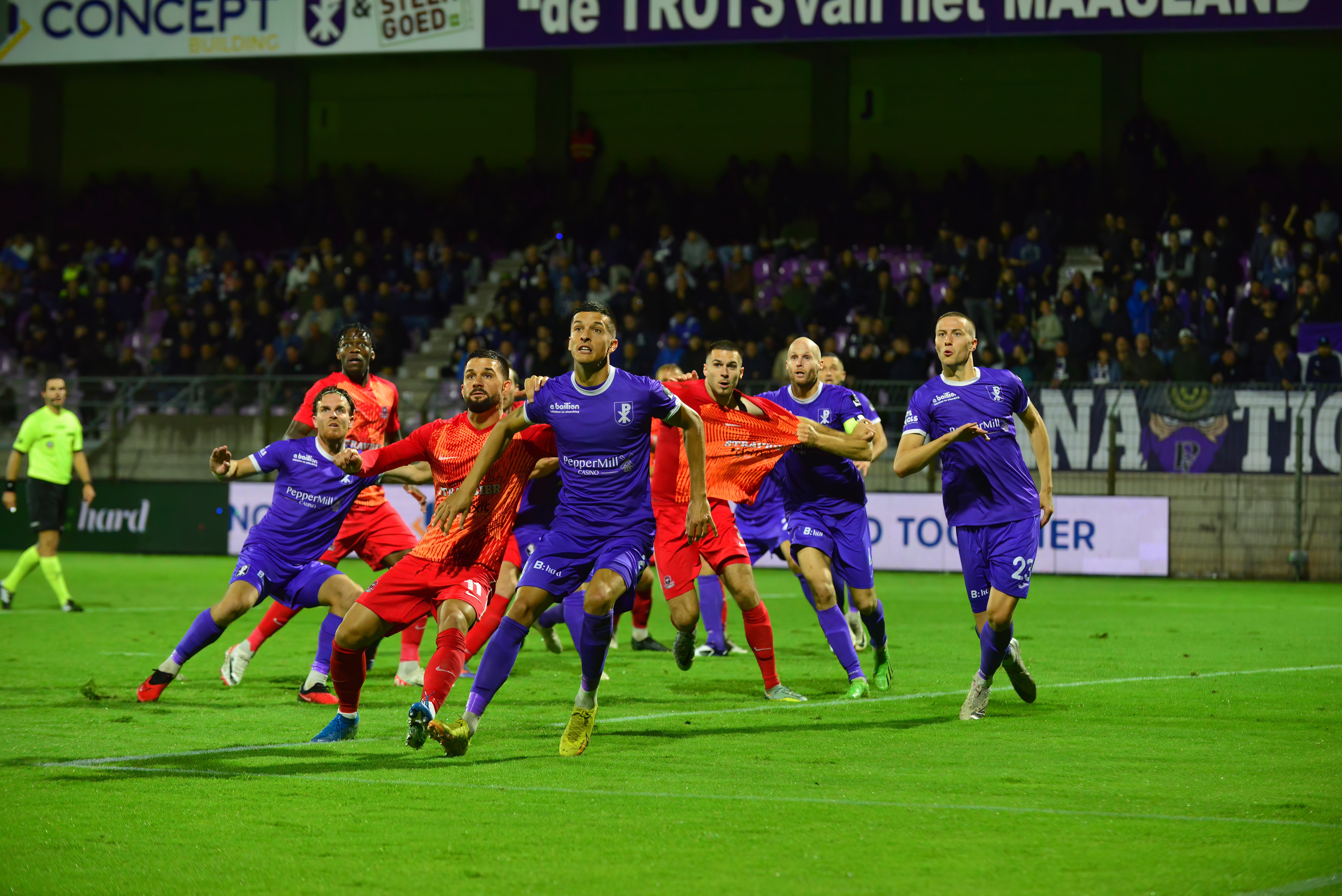 Fotoreportage Patro Eisden MM - FC Dender, 1-1.