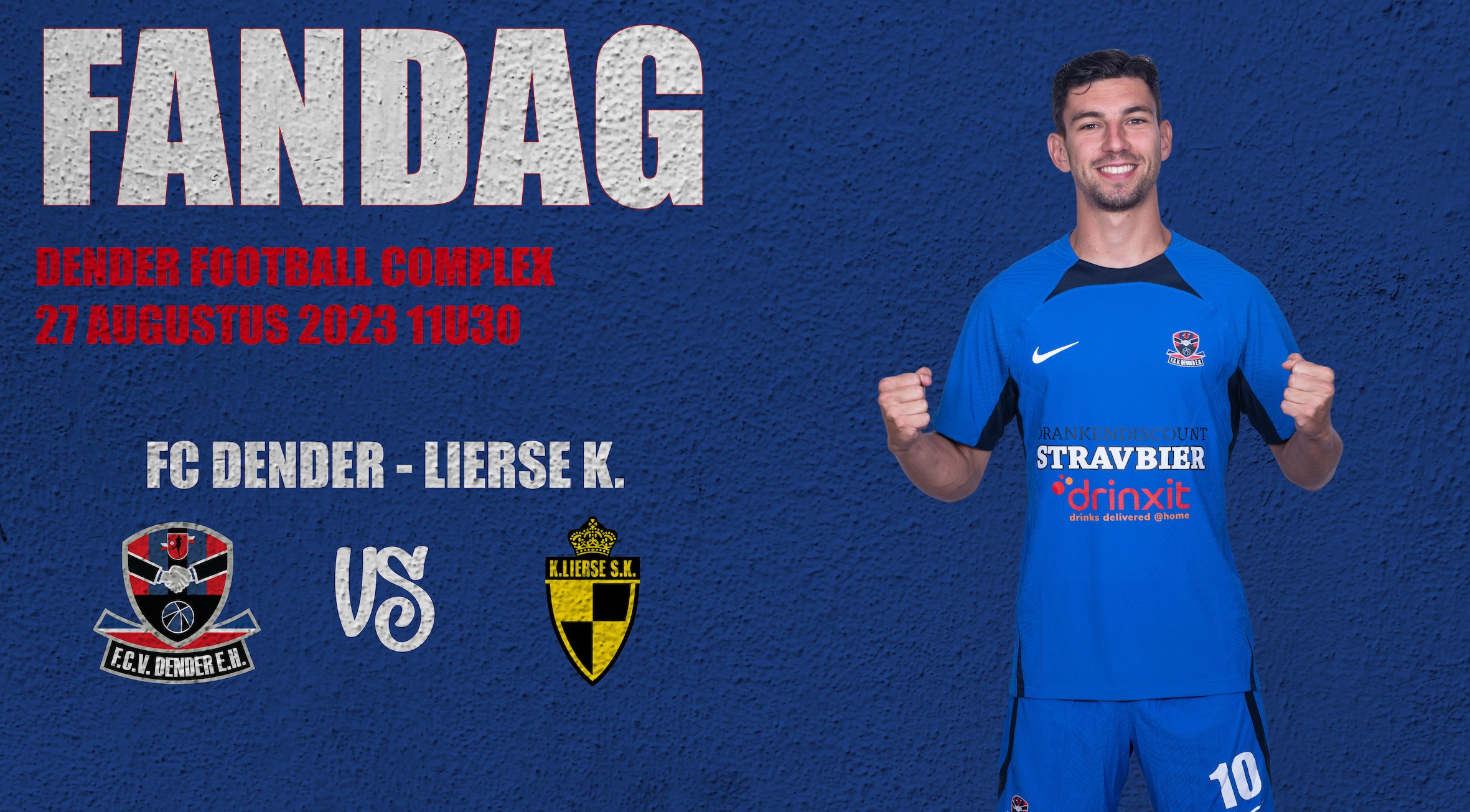 Alles wat je moet weten over onze fandag! Bestel zondag meteen ook je FC D-shirt.