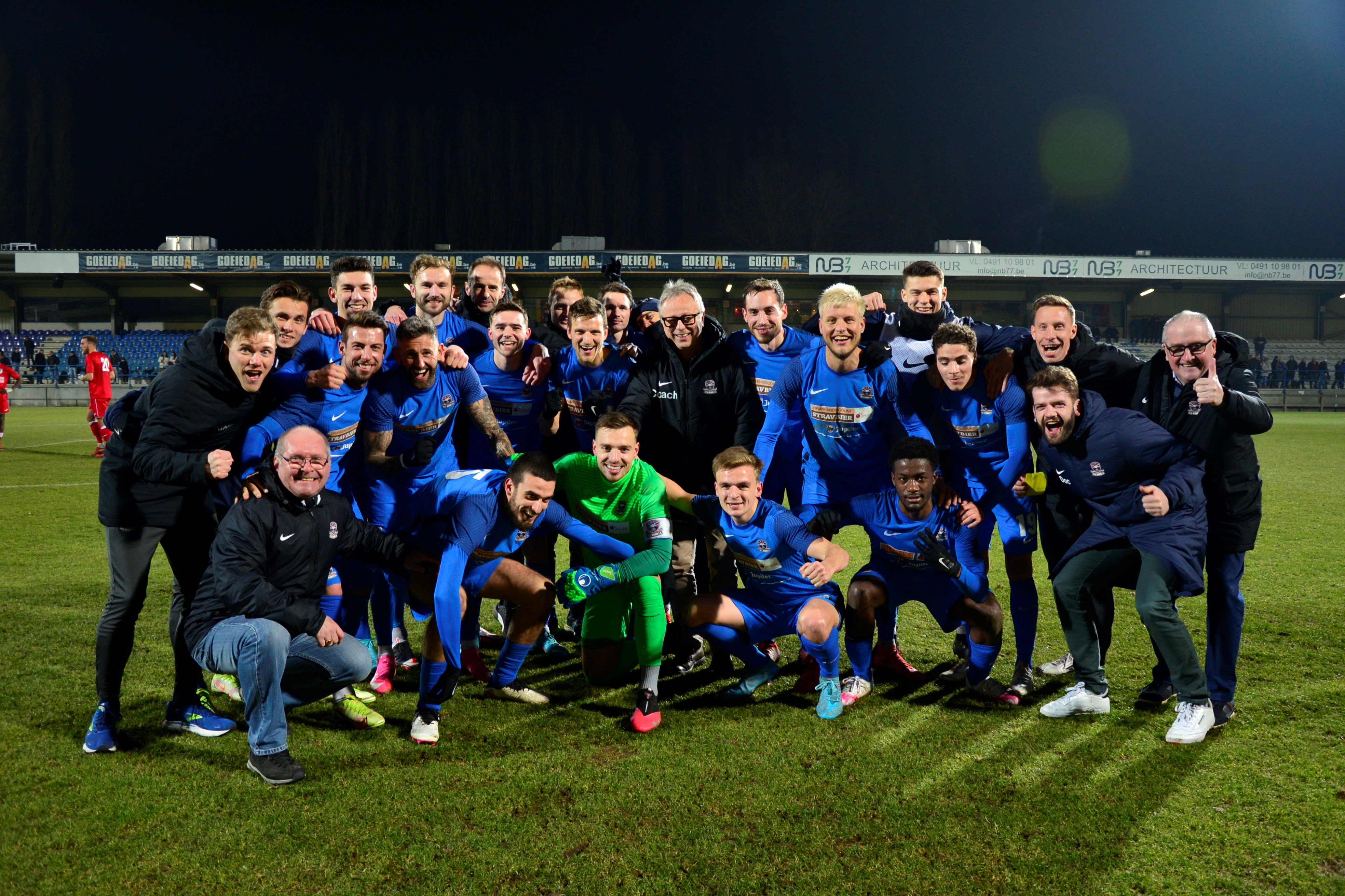 FC Dender naar de Play Offs voor de 1B Pro League.