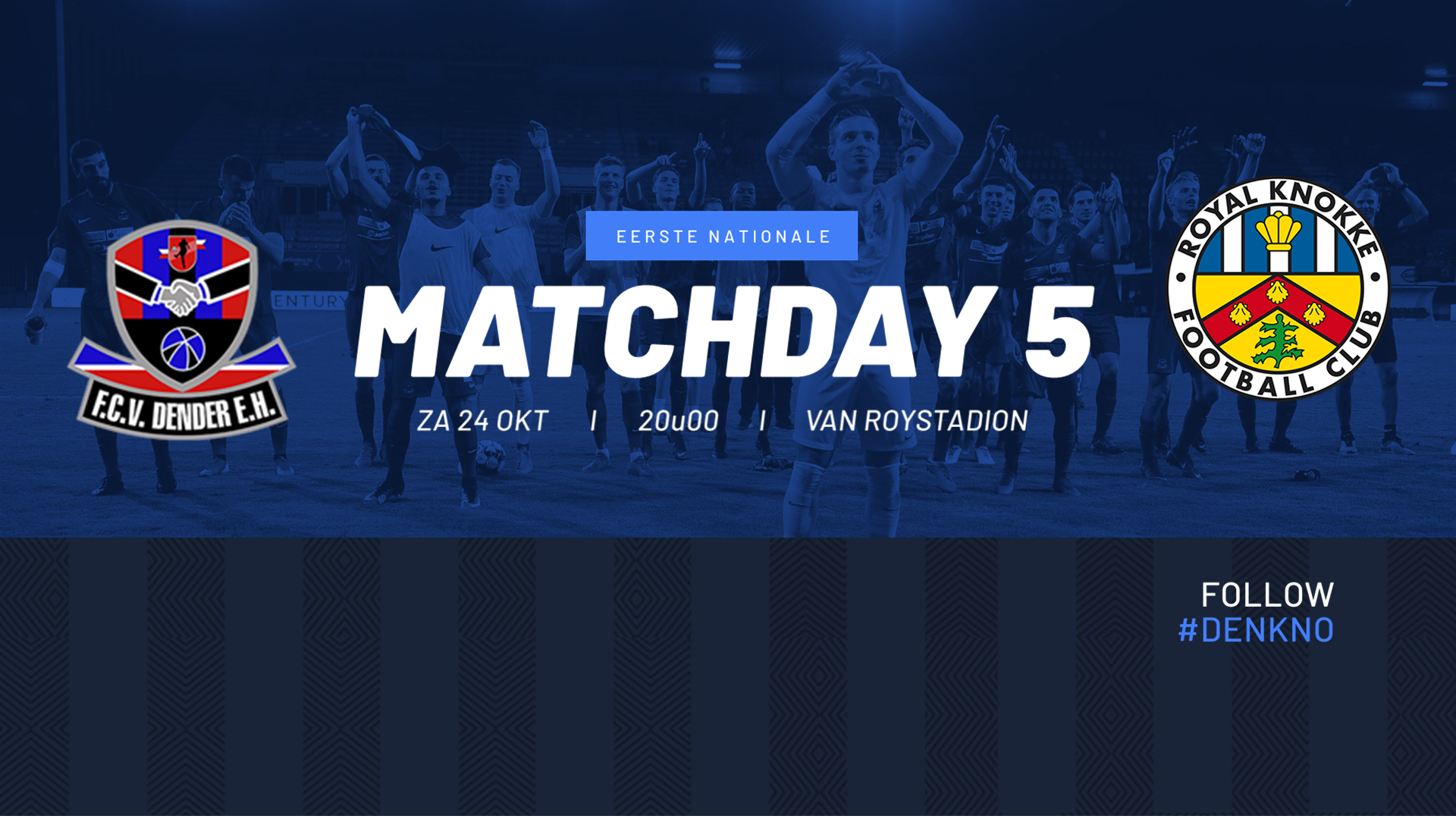 Reserveer hier je ticket voor FC Dender - FC Knokke.