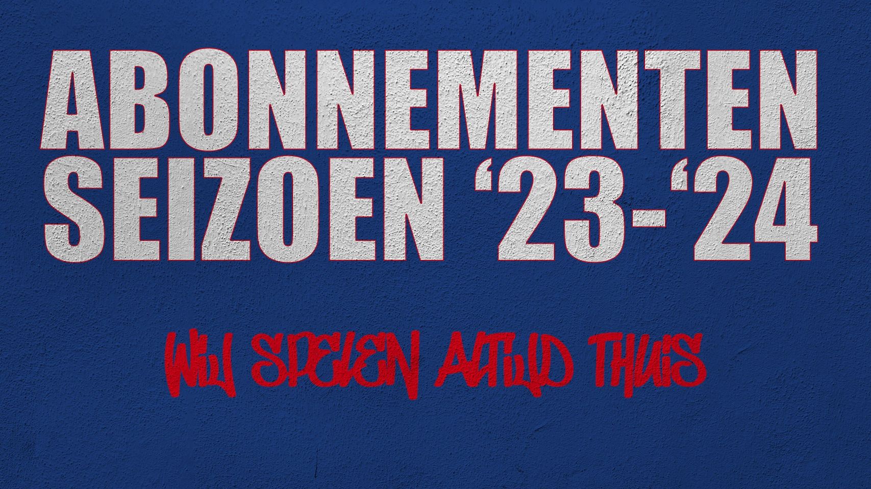 Verleng nog snel je abonnement.