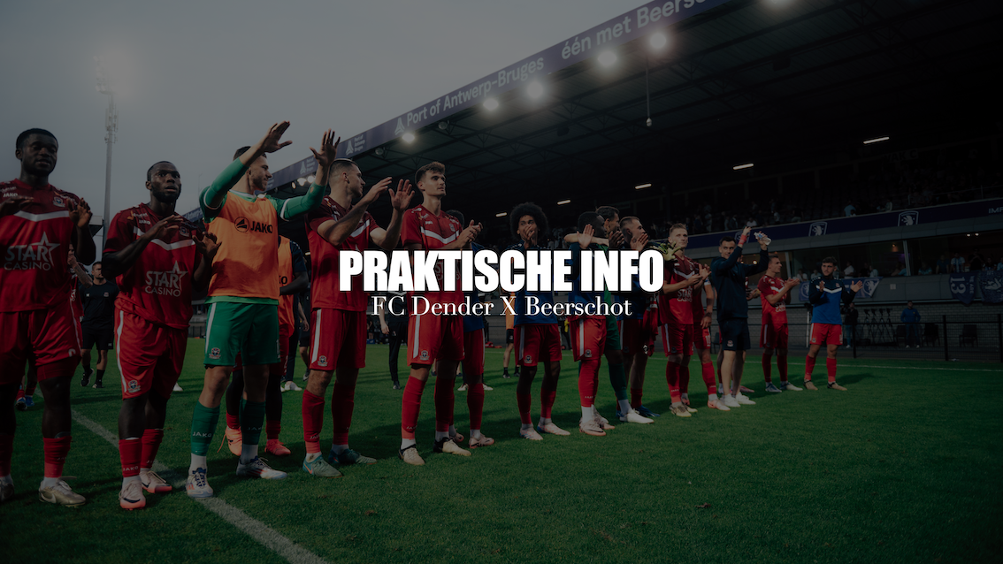 Praktische info FC Dender X Beerschot