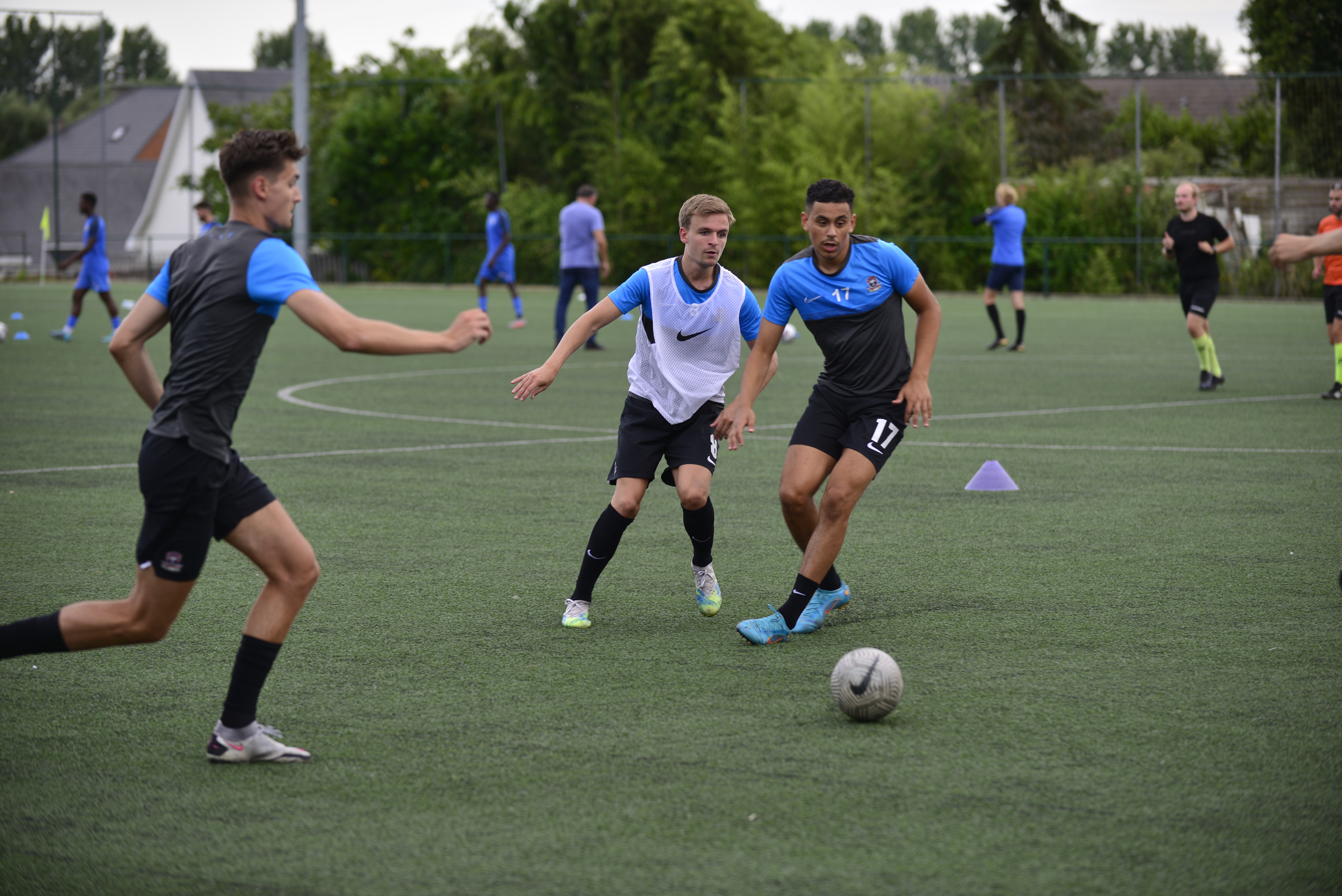 Fotoreportage oefenwedstrijd FC Dender - Knokke FC, 1 - 0.