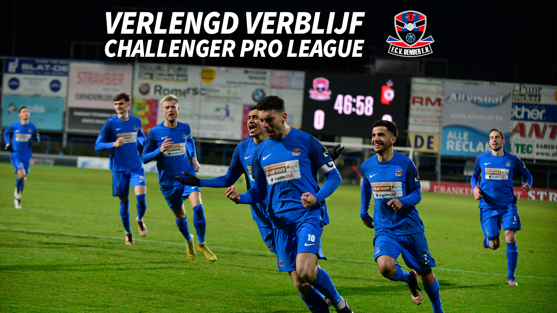 FC Dender nu ook mathematisch zeker!