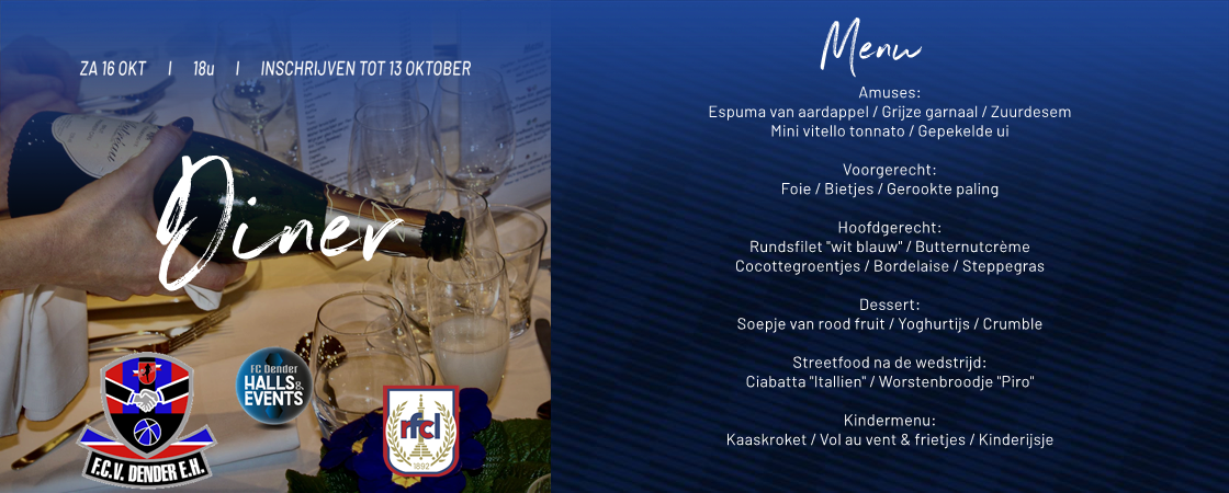 FC Dender - FC Luik, sportief én culinair genot: de perfecte combinatie!